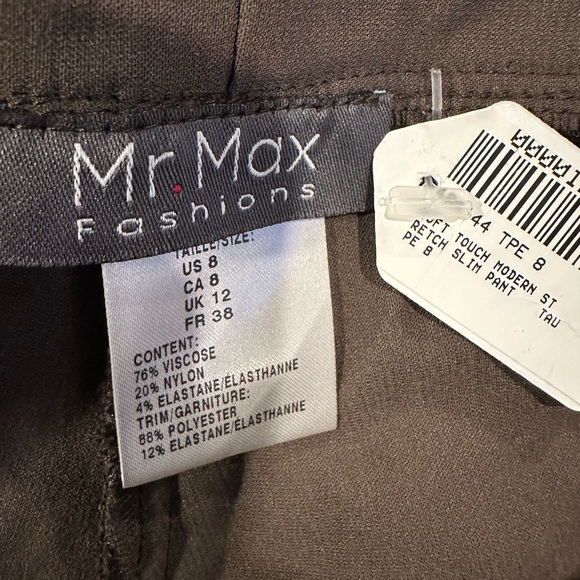 Mr. Max Soft Touch Modern Stretch Slim Pant - Picture 5 of 6